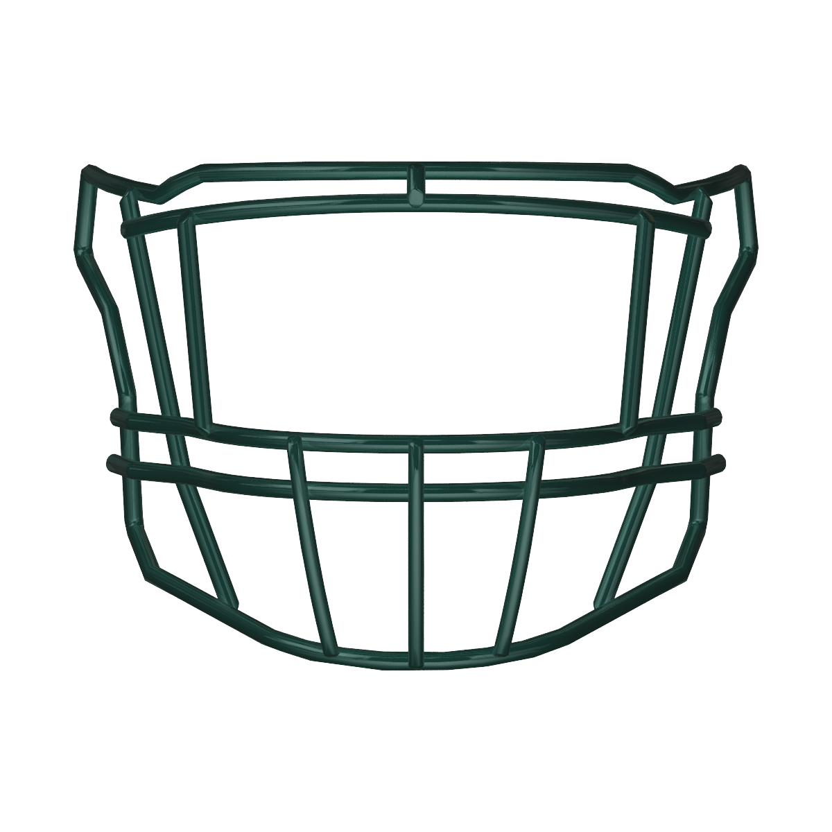 Riddell SF-2EG-II football helmet facemask compatible with SpeedFlex platform, designed for multiple player positions.