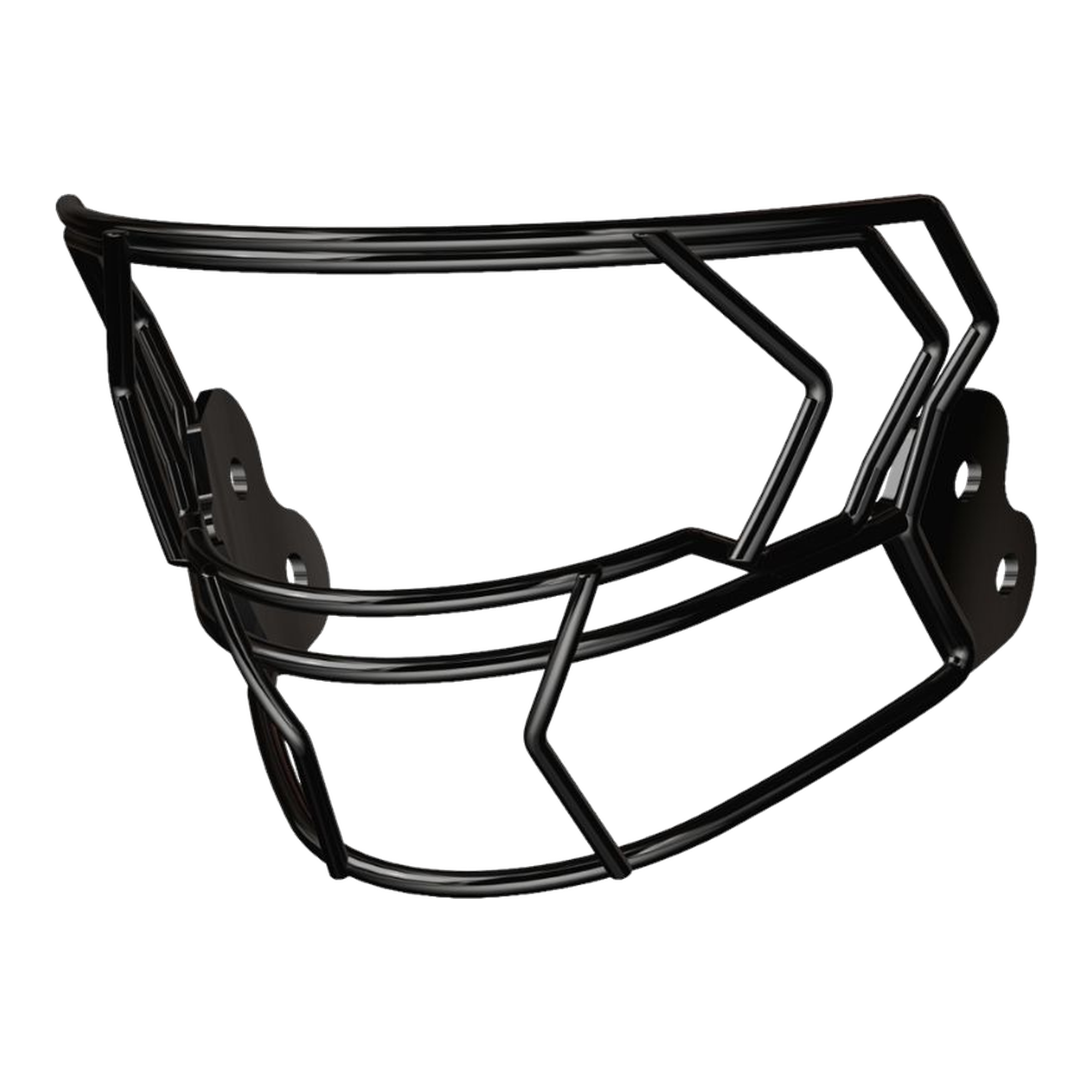 Riddell AXIOM Facemask W-2EG-HP-S in Black, view 2