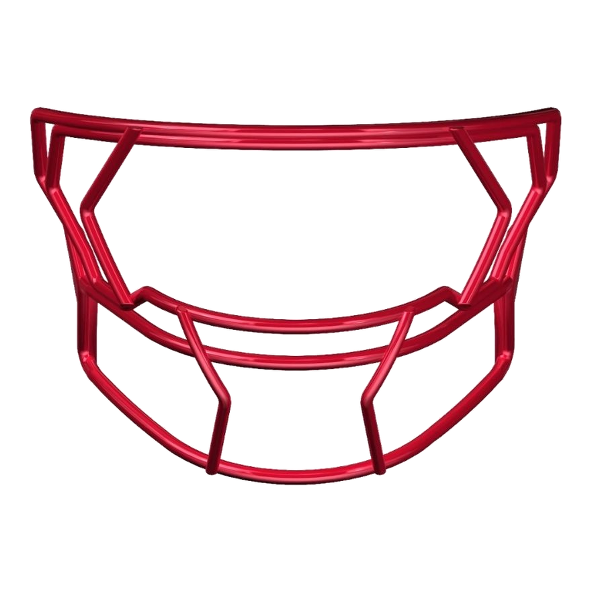Riddell AXIOM Facemask W-2EG-HP-S in Scarlet (Red), view 1