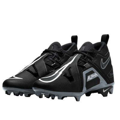 Nike Alpha Menace Pro 3 football cleats rear view