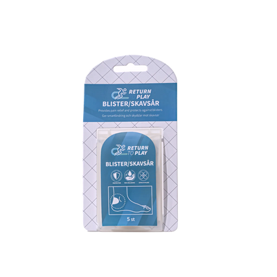 Return to Play Blister Plasters 5-pack — product packaging front