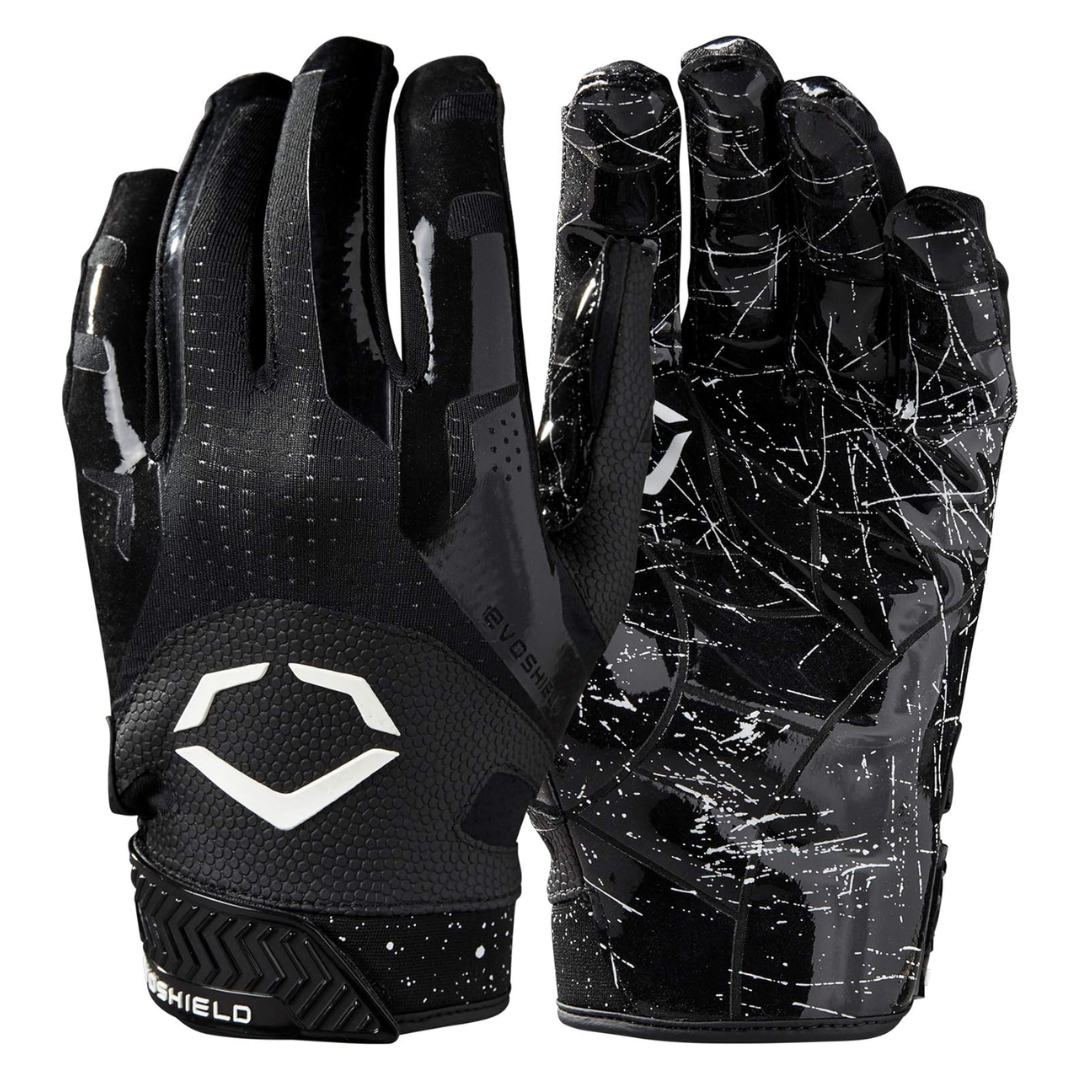 Evoshield Burst Youth Receiver Gloves M Black