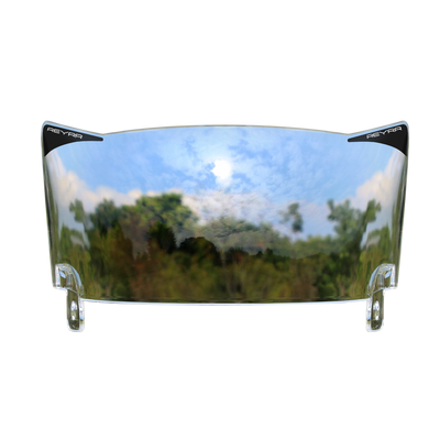 Reyrr VIZU Clear football visor with ultra-wide, distortion-free clear lens for Riddell Speedflex and Schutt F7 helmets