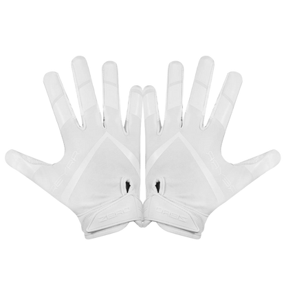 Reyrr Zero gloves white breathable nylon back with enhanced silicone grip for football and floorball players