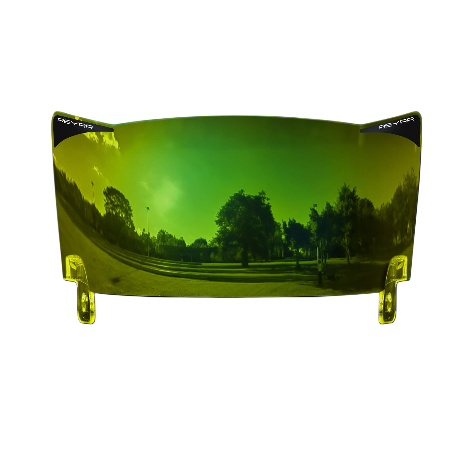 Reyrr VIZU Emerald Gold - Premium Visor from Reyrr Athletics - Shop now at Reyrr Athletics