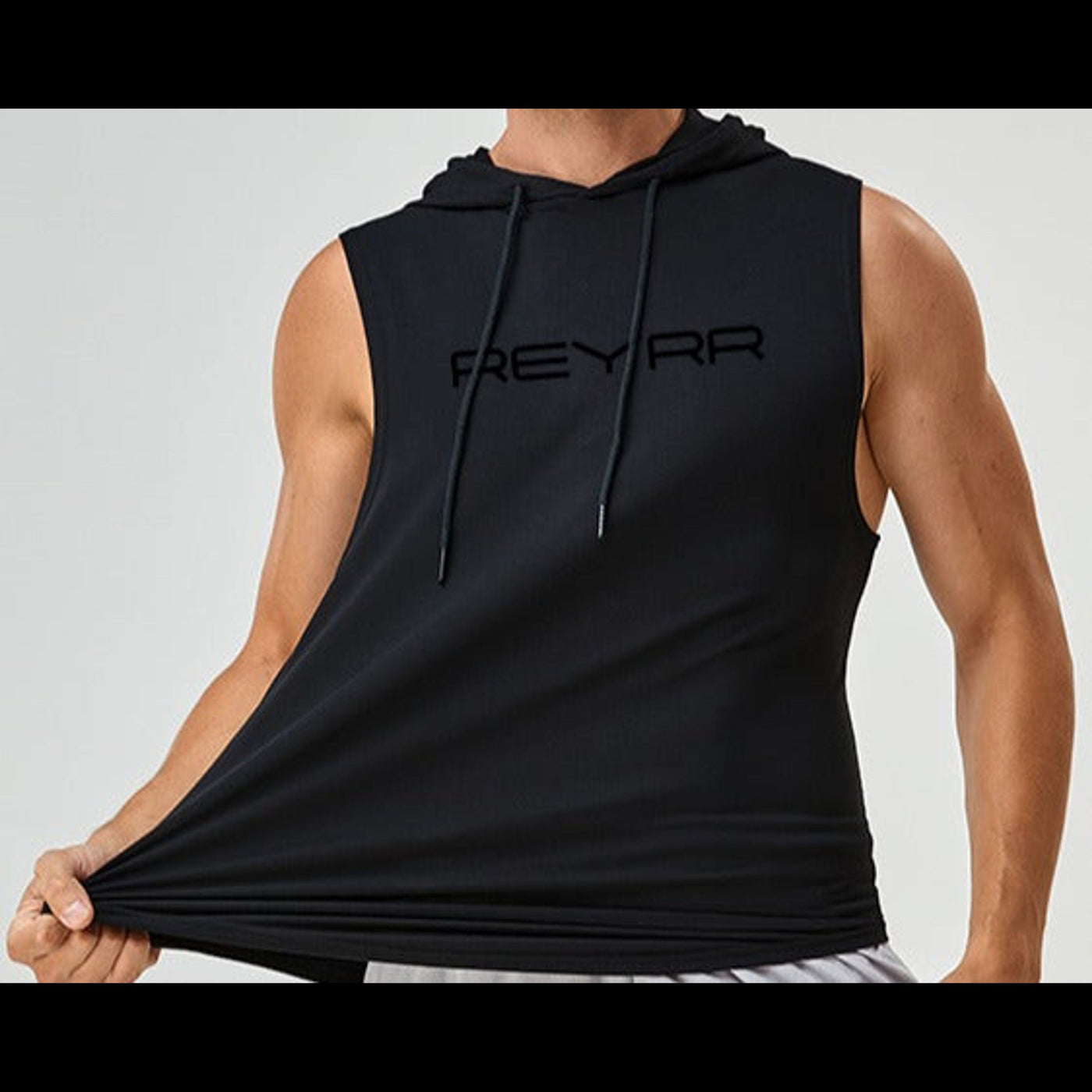 Reyrr Sleeveless Light gameday Hoodie - Premium  from Reyrr Athletics - Shop now at Reyrr Athletics