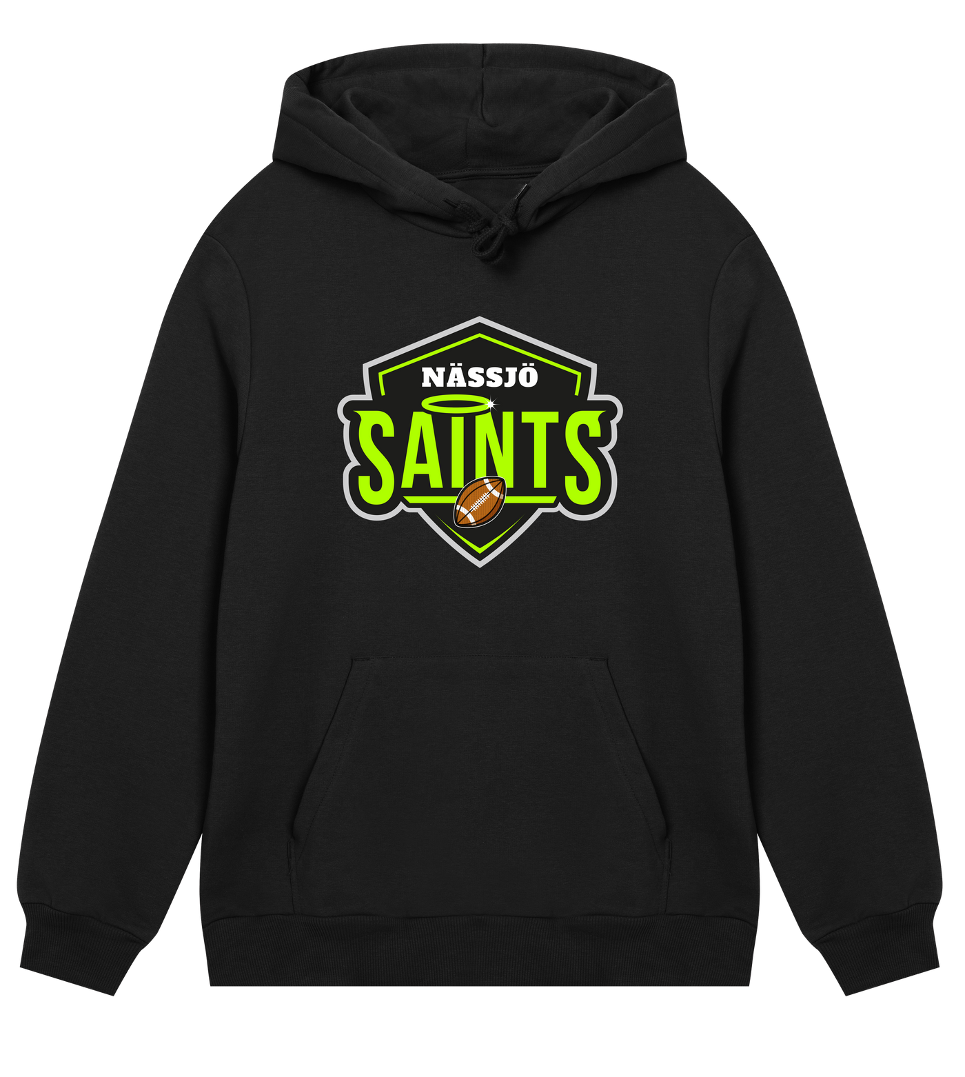 Nässjö Saints Hoodie - Premium hoodie from REYRR STUDIO - Shop now at Reyrr Athletics