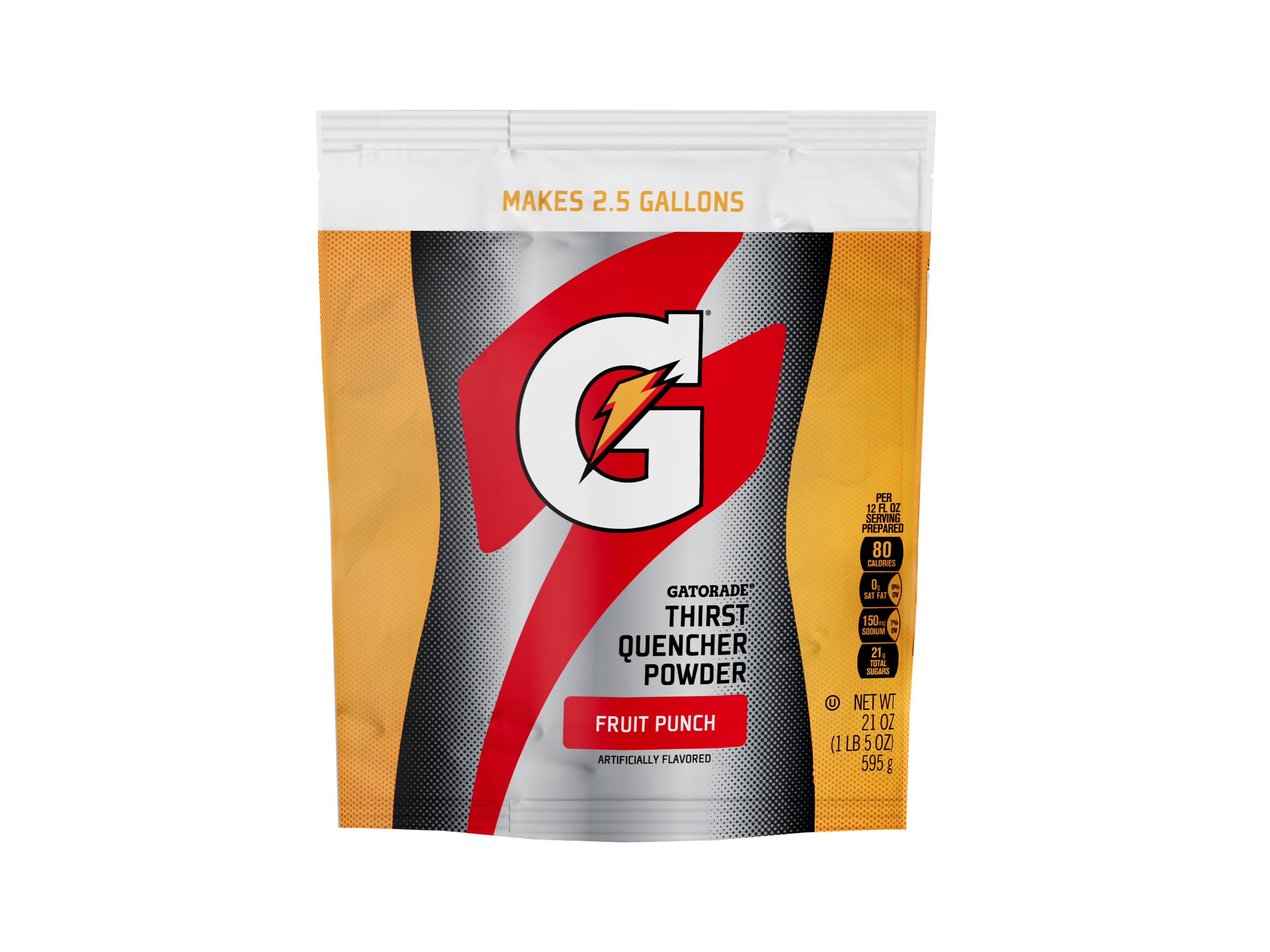 Gatorade Thirst Quencher Powder Fruit Punch 595g
