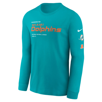 Miami Dolphins Nike Long Sleeve T-Shirt front