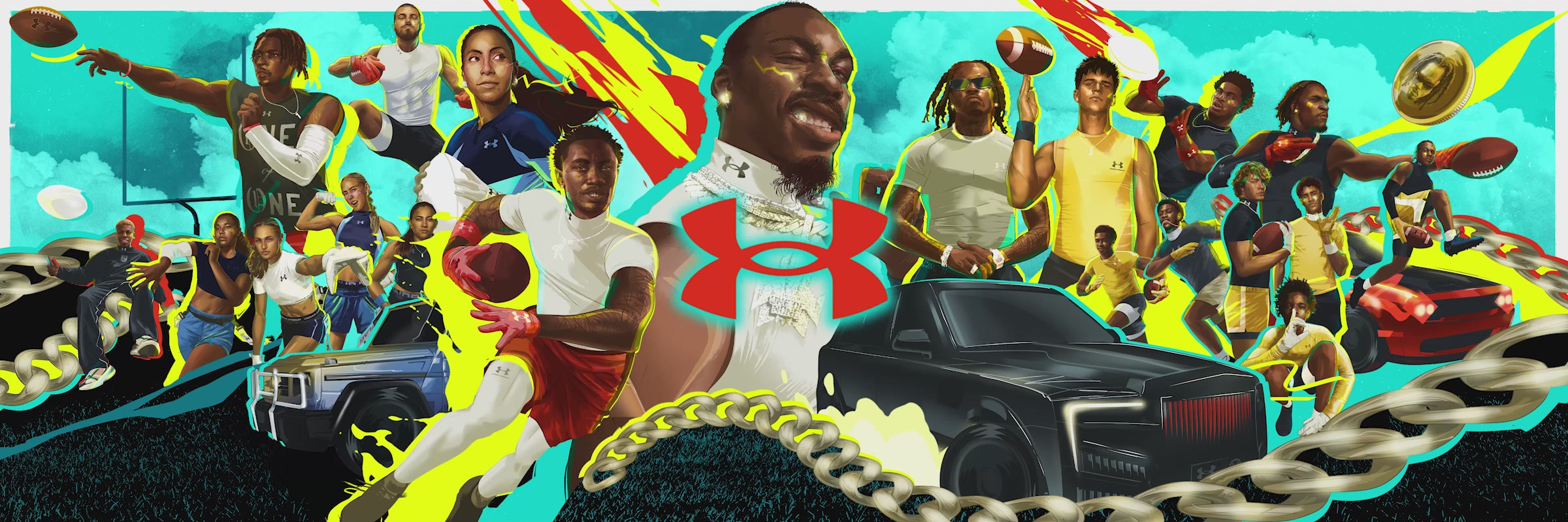 Load video: Check out the latest gear from Under Armour.