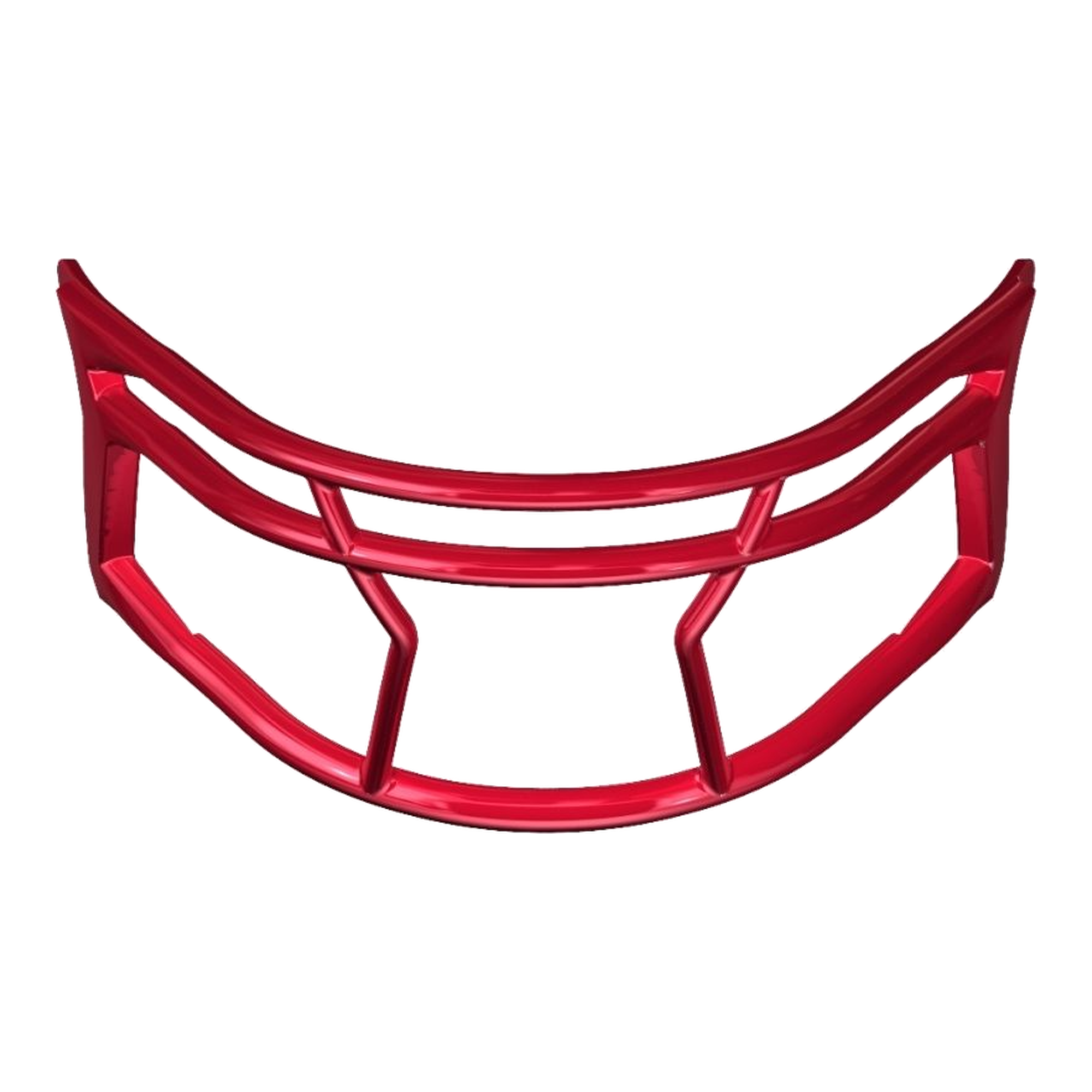 Riddell AXIOM Facemask 2B-HP-S in Scarlet (Red), view 1