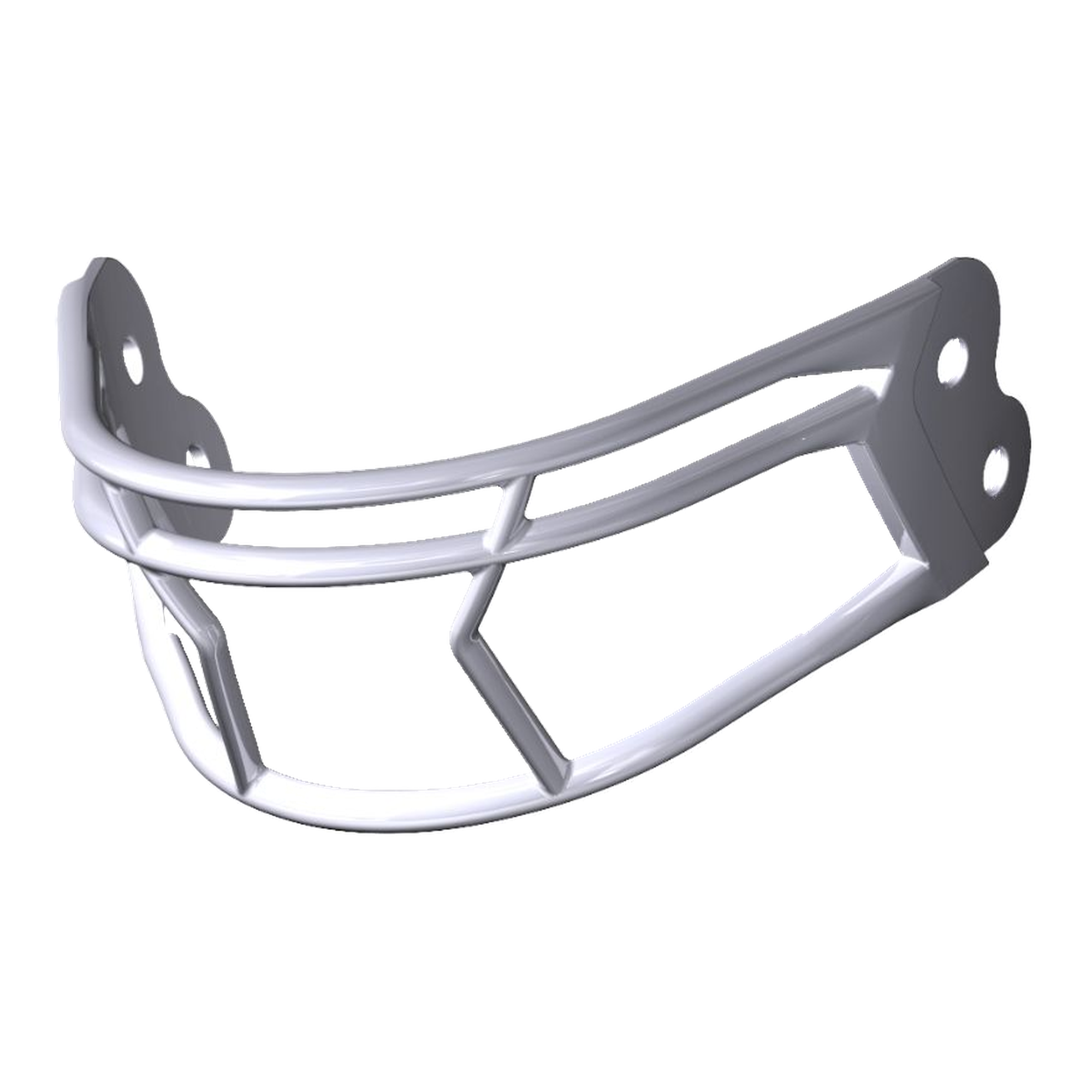 Riddell AXIOM Facemask 2B-HP-S in White, view 2