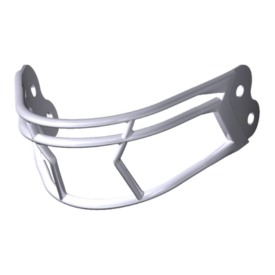 Riddell AXIOM Facemask 2B-HP-S in White, view 2