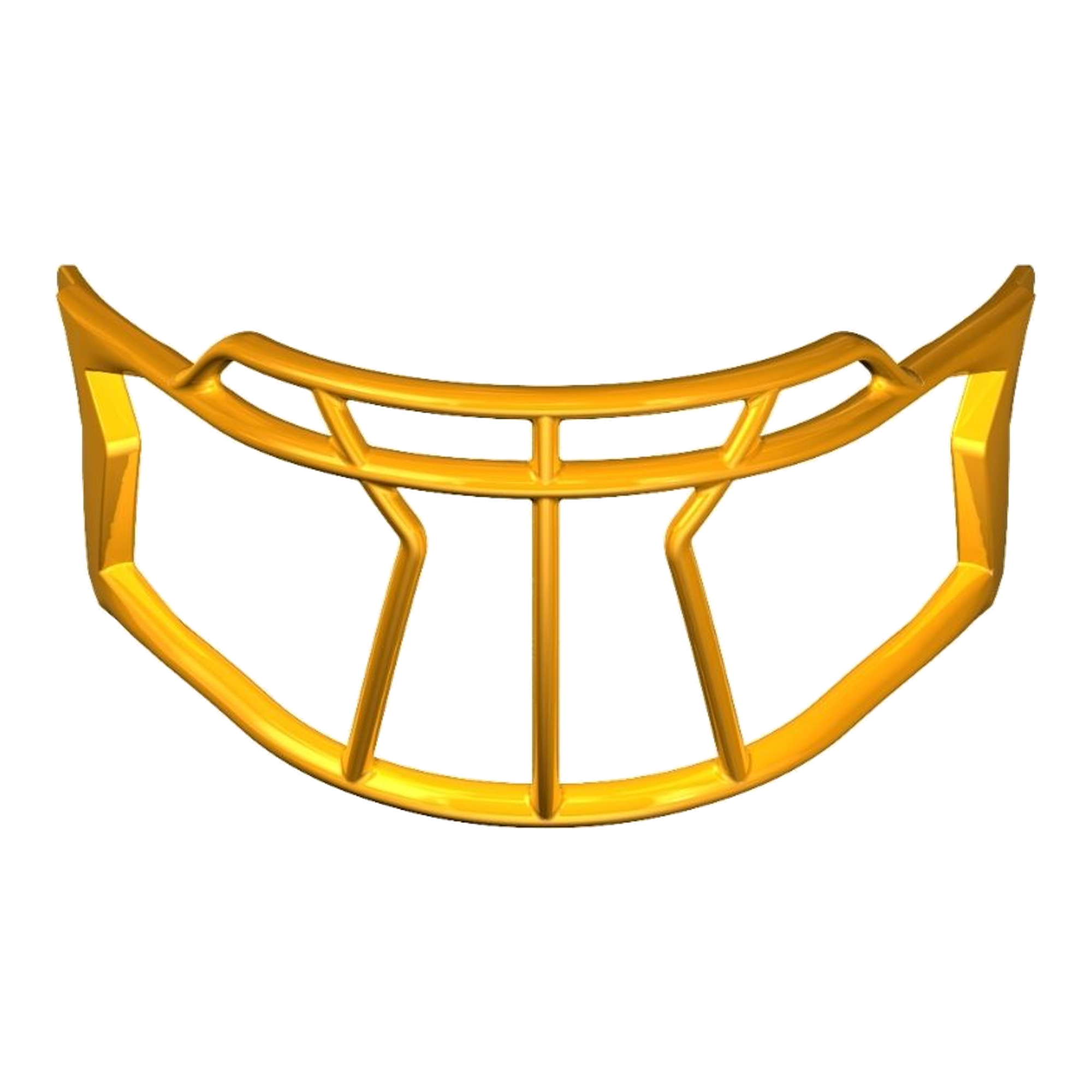 Riddell AXIOM Facemask 2BC-HP-S in Green Bay Gold, view 1