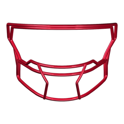 Riddell AXIOM Facemask W-2B-HP-S in Scarlet (Red), view 1