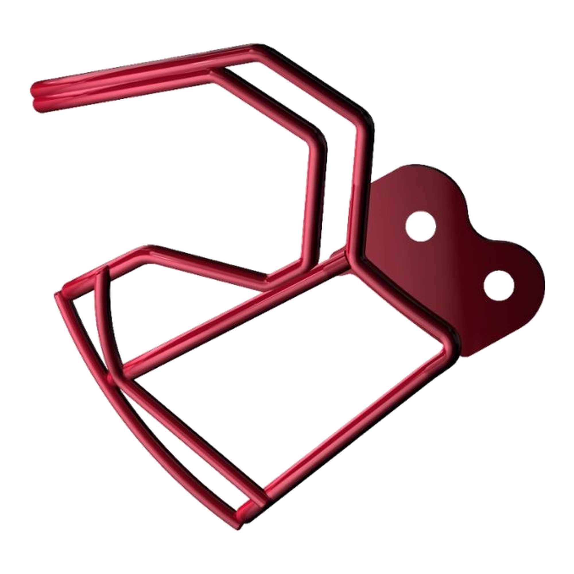 Riddell AXIOM Facemask W-2BC-HP-S in Scarlet (Red), view 3