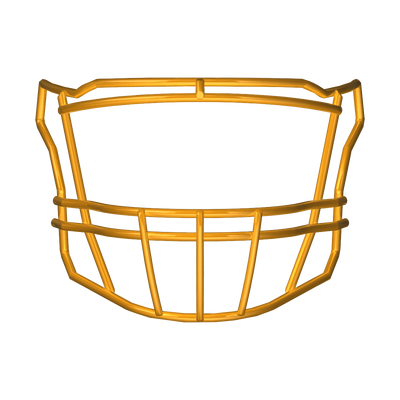 Riddell SF-2BD football facemask compatible with SpeedFlex platform for multiple positions, solid color design.