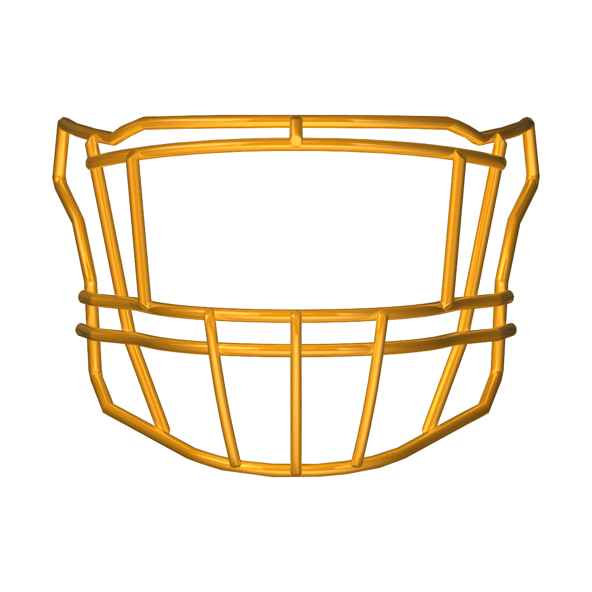 Riddell SF-2EG-II solid color football helmet faceguard compatible with SpeedFlex Platform for multiple positions