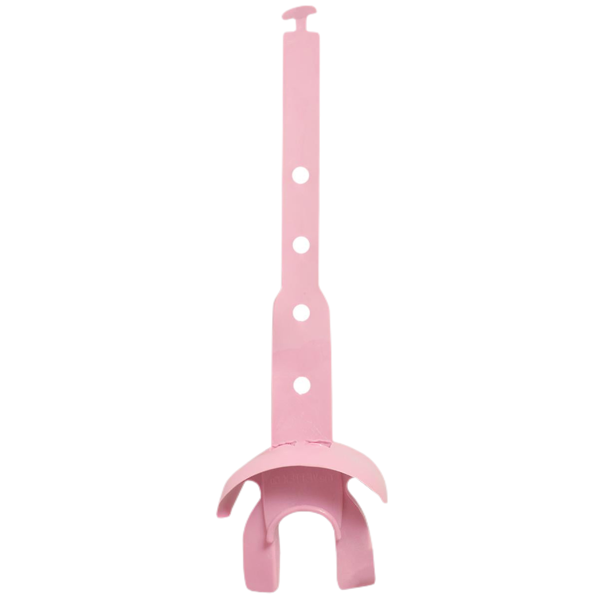 Pink Vettex Doubleguard football mouthguard with adjustable strap and lip protection